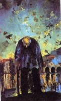 Dali, Salvador - Old man at twilight